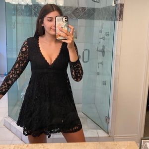 URBAN OUTFITTERS UO black lace dress